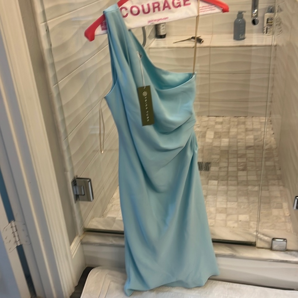 NWT Trina Turk size 6 light blue dress